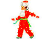 Дед Мороз или Новый год (костюм карнавальный детский)