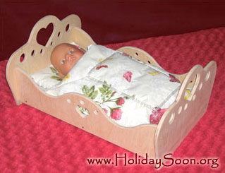 Постельное белье для кукольной кроватки - www.HolidaySoon.org