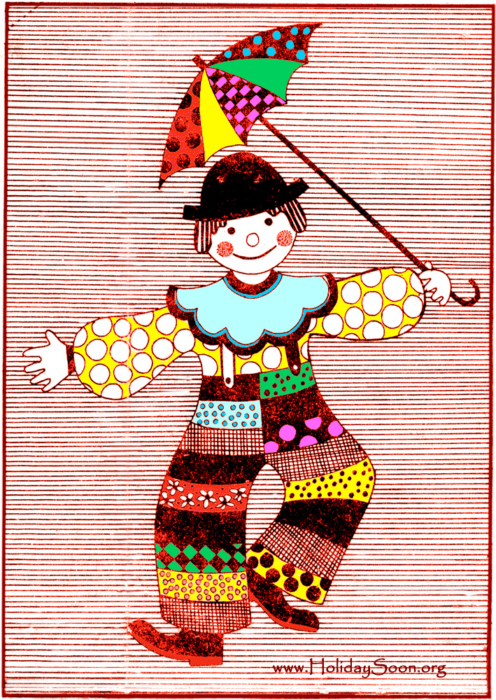 Веселый коврик «Клоун» www.HolidaySoon.org