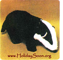 Барсук (мягкая игрушка своими руками) - www.HolidaySoon.org