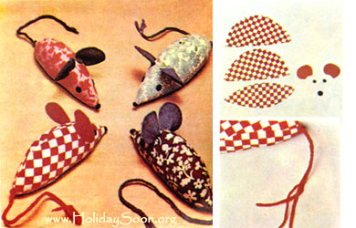 Мышка (мягкая игрушка своими руками) - www.HolidaySoon.org