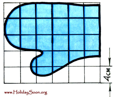 Выкройка прихватки-рукавицы www.HolidaySoon.org