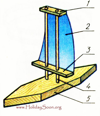 Парусная лодка www.HolidaySoon.org